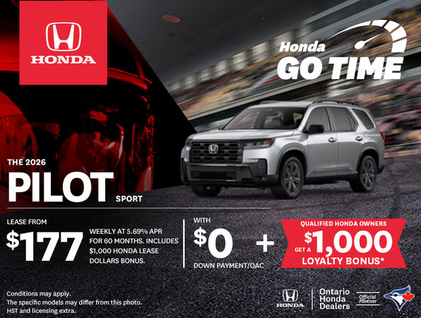 2026 Honda Pilot Touring