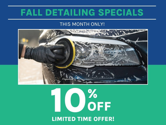 Fall Detailing Special