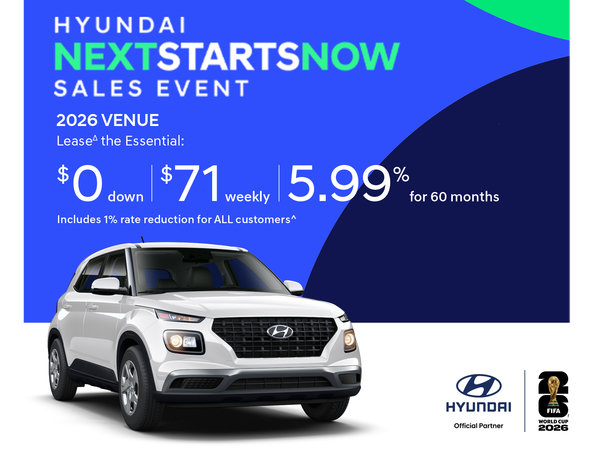 2026 Hyundai Venue Essential