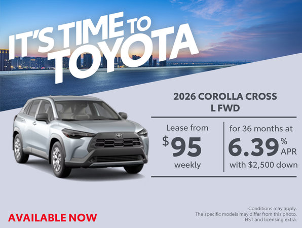 It's Time To Toyota - Corolla Cross