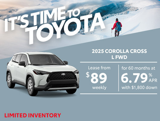 It's Time To Toyota - Corolla Cross