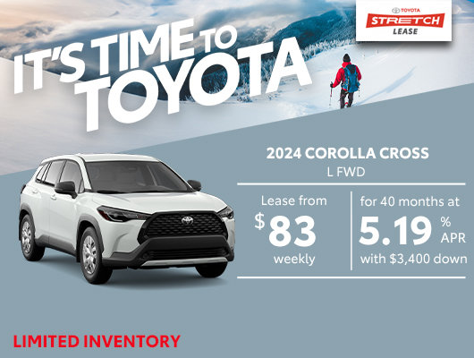 It's Time To Toyota - Corolla Cross