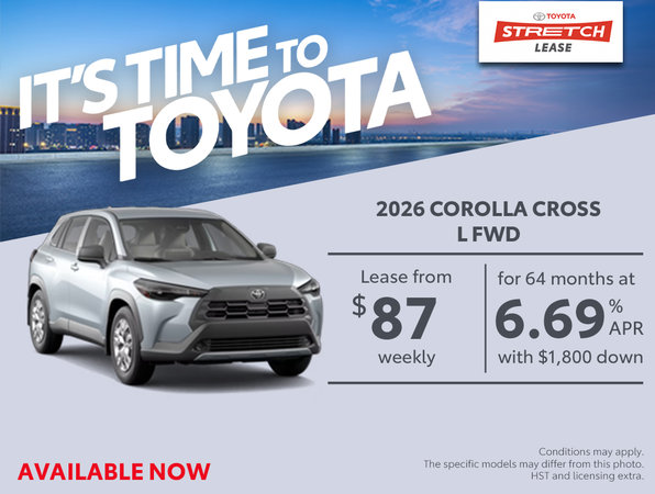 It's Time To Toyota - Corolla Cross