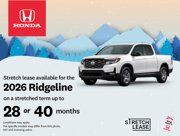 Bring Home a Honda - Ridgeline