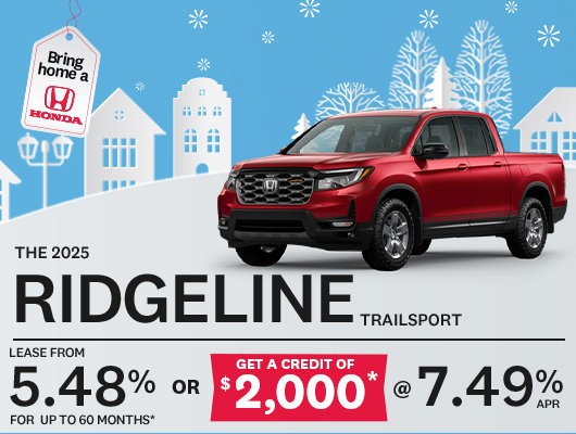 Bring Home a Honda - Ridgeline