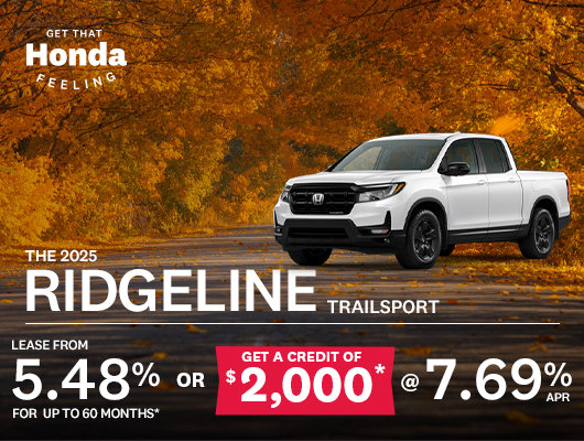 Get That Honda Feeling - Ridgeline