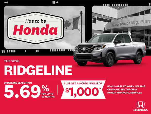 2026 Honda Ridgeline