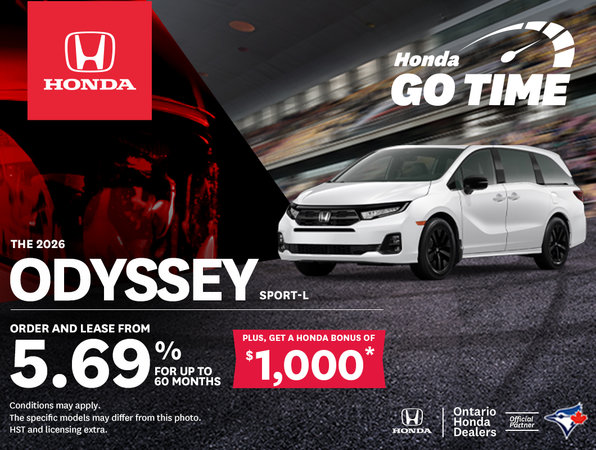 2026 Honda Odyssey Sport-L