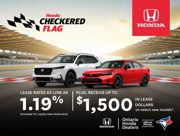 Honda Checkered Flag