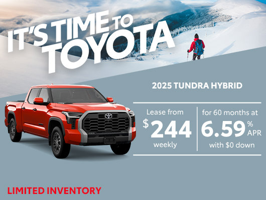 It's Time To Toyota - Tundra Hybrid