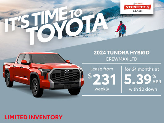 It's Time To Toyota - Tundra Hybrid