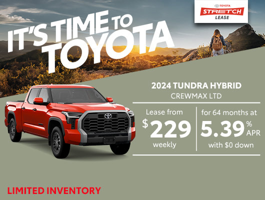 It's Time To Toyota - Tundra