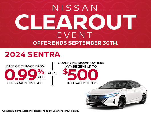 Nissan Clearout Sentra at Drive Autogroup