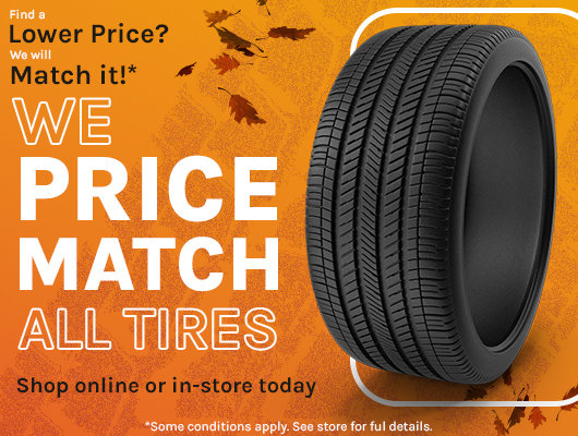 Drive Autogroup Price Matches Tires