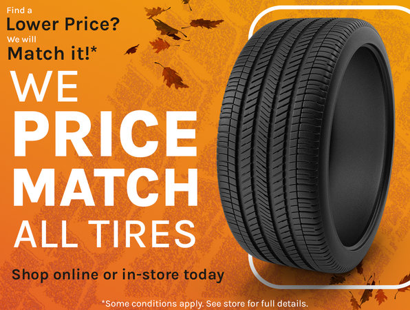 Price Matches Tires