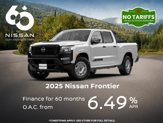 Nissan Now Sales Event - Frontier