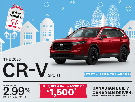 Bring Home a Honda - CR-V