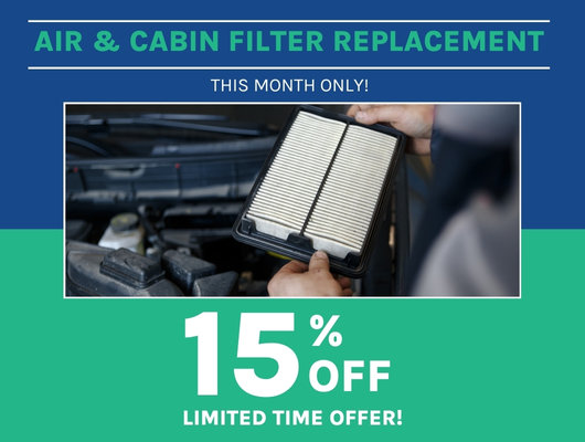 Cabin & Air Filter Special