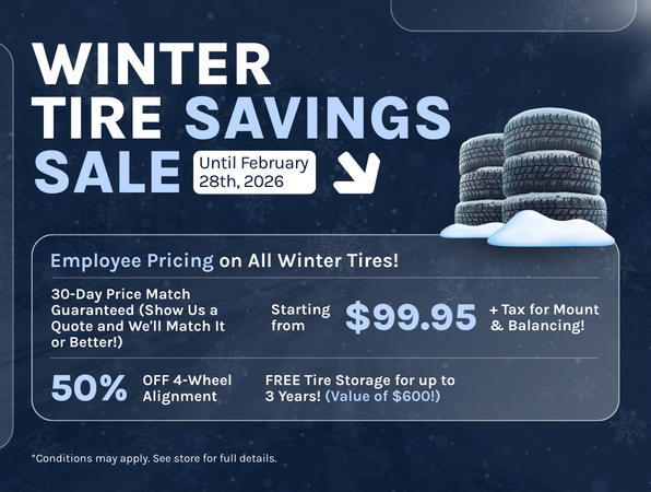 Winter Tire Savings Sale
