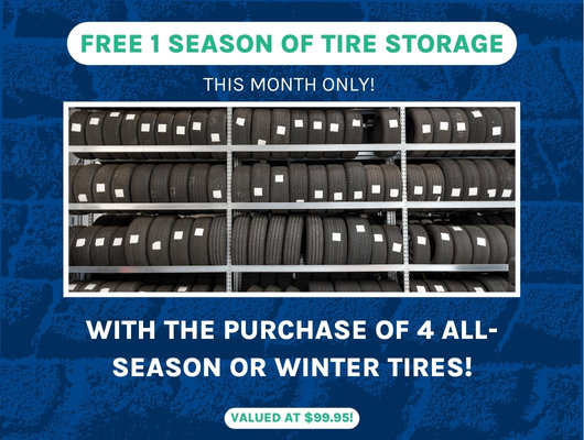 Free Tire Storage