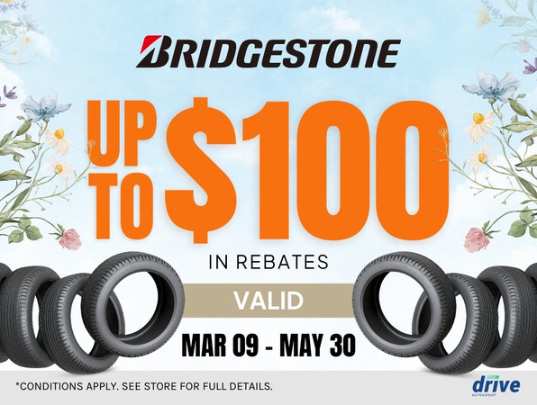 Bridgestone Tire Rebate 2026