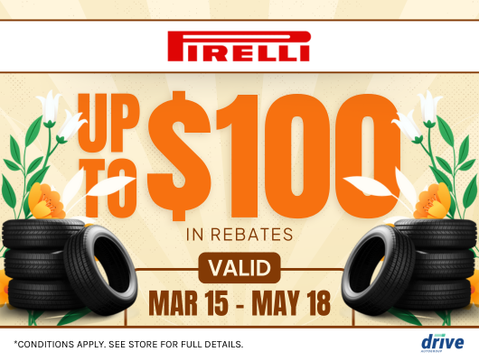 Pirelli Tire Rebate 2025
