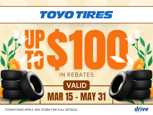 Toyo Tires Tire Rebate 2025