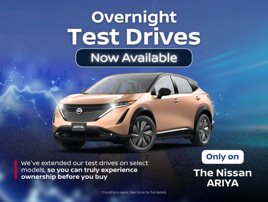 ARIYA Overnight Test Drives