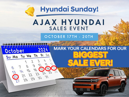 Hyundai Sunday Sales Event