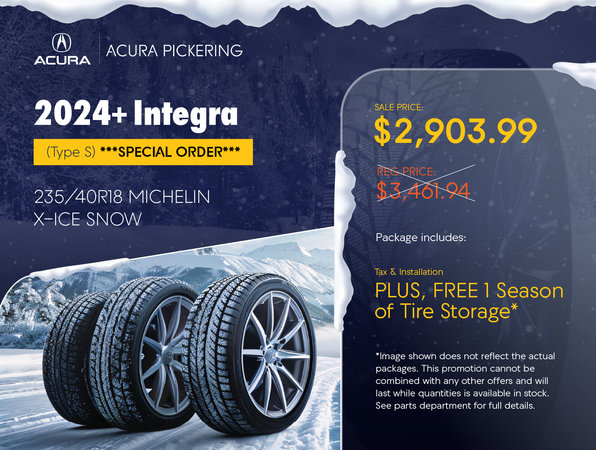 2024+ Integra (Type S) Winter Tire Package