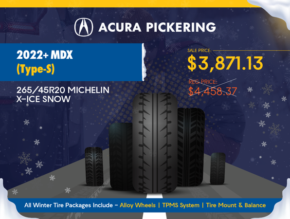 MDX (Type S) Winter Tire Package