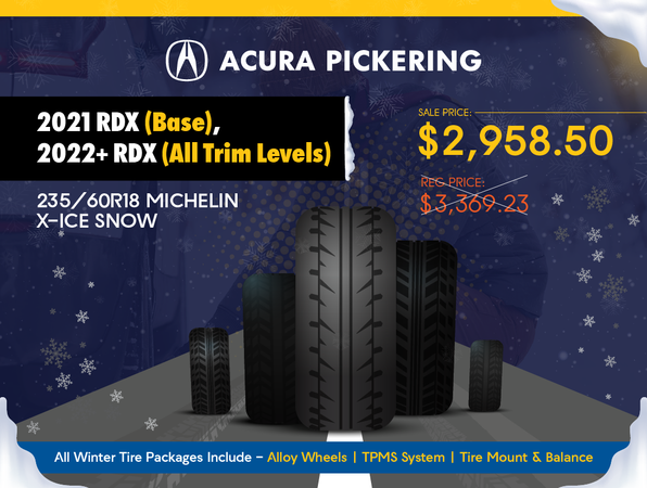 RDX Winter Tire Package
