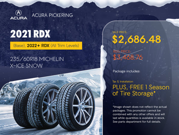 RDX Winter Tire Package