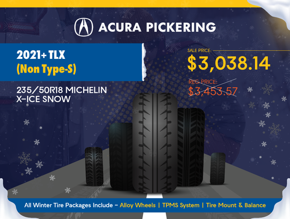 TLX (Non Type S) Winter Tire Package