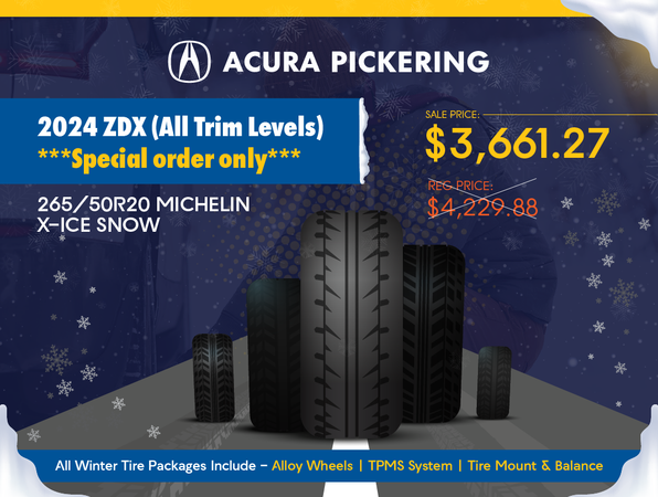 ZDX Winter Tire Package