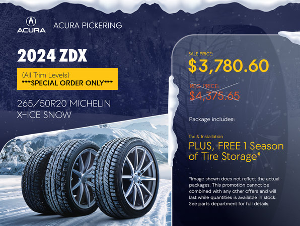 ZDX Winter Tire Package
