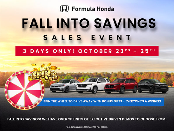 Fall Into Savings Event