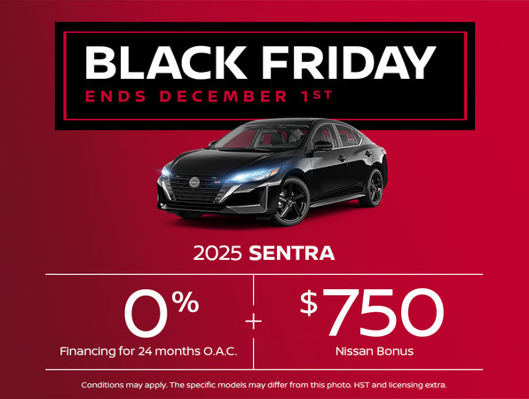 Black Friday Sales Event - Sentra