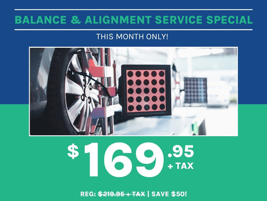 Balancing & Alignment Service Special