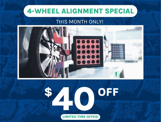 4-Wheel Alignment Service Special