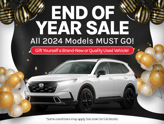 End of Year Sale - Honda