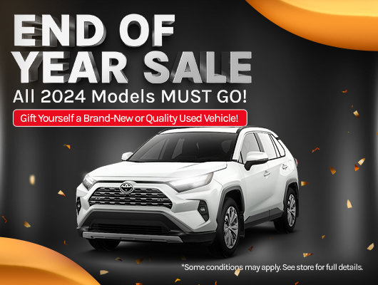 End of Year Sale - Toyota