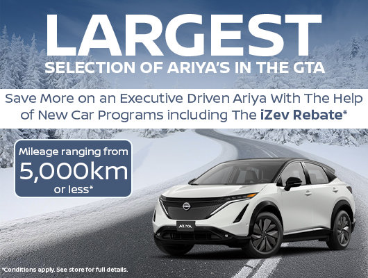 Nissan Ariya's In-Stock