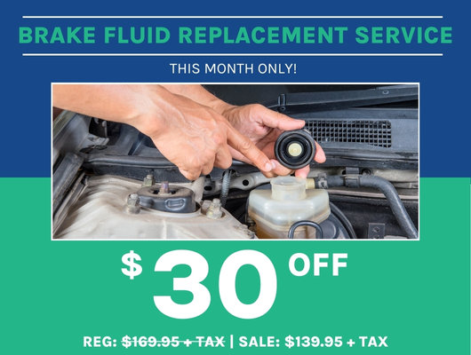 Brake Fluid Replacement Special