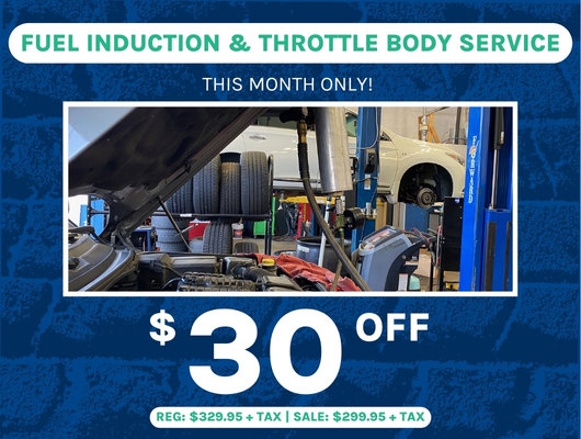 Fuel Induction & Body Throttle Service