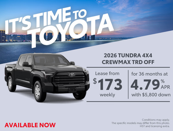 It's Time To Toyota - Tundra