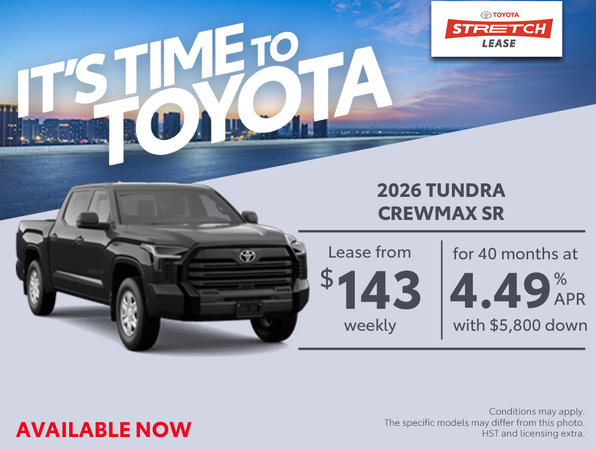 It's Time To Toyota - Tundra