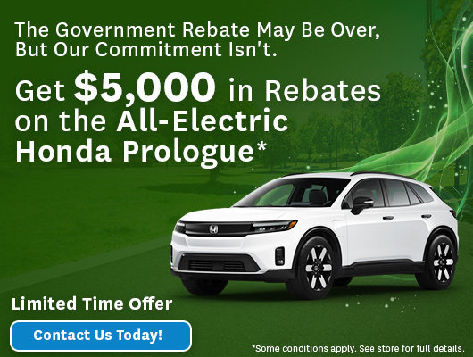 $5,000 Honda Prologue Rebate