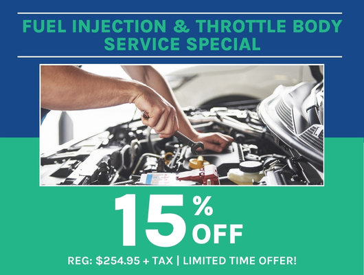 Fuel Injection & Throttle Body Service