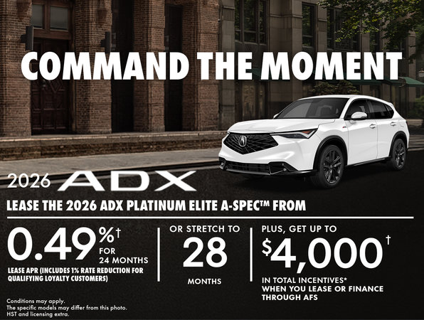 2026 Acura ADX Platinum Elite A-Spec